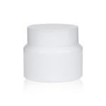 30ml 50ml 100ml Opal Glass Bottle Refillable Ceramic Pump Bottle