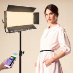 300Watt RGB LED Studio Lights DMX Wireless APP Control For Film TV Wedding