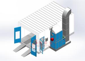 Quality Auto Body Paint Booth With Basement Economic Car Spray Painting Booth wholesale