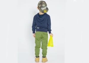 Quality 95% Cotton 5% Elastane Boys Pullover Sweater , Boys Hooded Sweater Size 7 wholesale