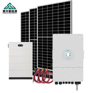 Quality 5kw 8kw 10kw 12kw Complete Solar Energy Storage System for Home using LiFePO4 Battery wholesale