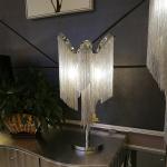 Modern Floor Lamp For Living Room Bedroom Tassel Aluminum Stream Floor Lamp(WH