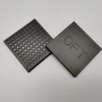Black ESD Anti Static IC Chip Tray High Temperature Resistance For Loading
