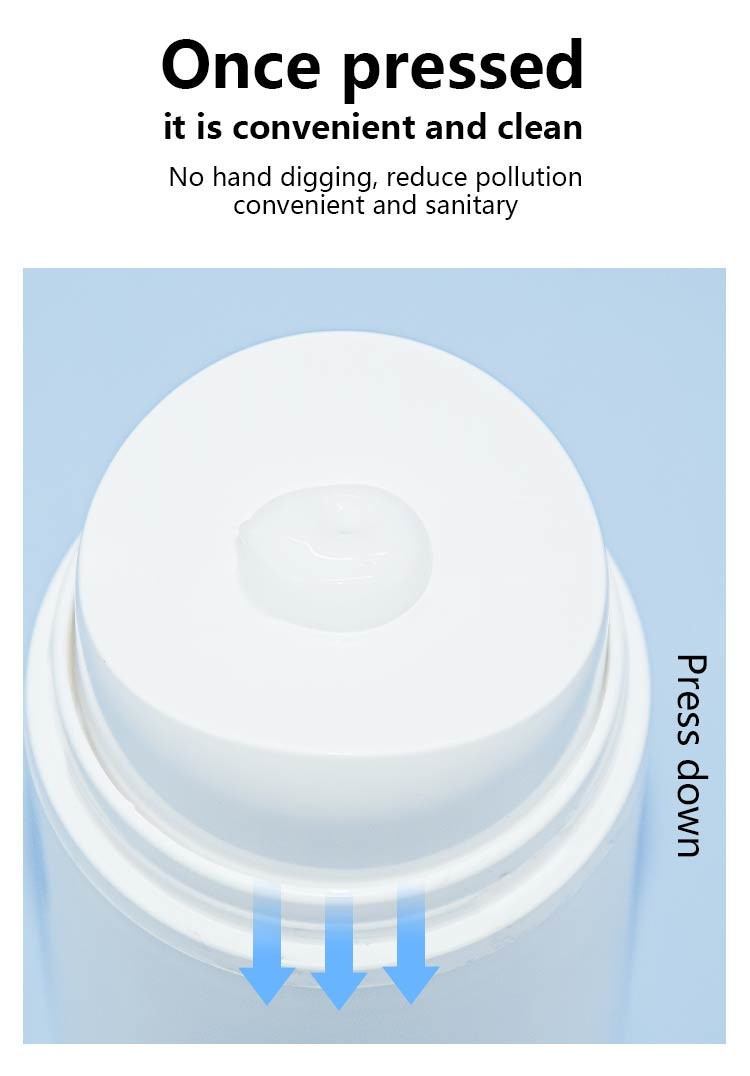 50ml/100ml/150ml Customized Color face cream lotion container PP Airless Pump Bottle UKA57