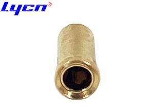 Quality Screw Machine Terminal Gold Plated Connector Pins Copper 3.0mm Receptacles wholesale