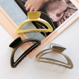 Quality 9cm 4 Inch Cute Claw Clips For Long Hair Korean Large Gold Big Any Hairstyles wholesale