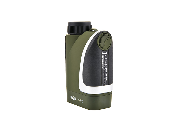 Newest 6x25 Laser Rangefinder 5-700m Long Distance for Hunting 210g 7° View Angle