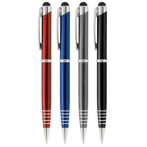 Quality aluminum screen touch stylus pen with logo engraving wholesale