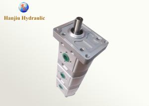Quality High Pressure Double / Triple Hydraulic Aluminium Gear Pump wholesale