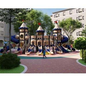 Quality Anti Crack Kids Playground Slides Plastic Amusement Park Commercial Outdoor wholesale