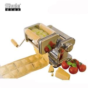 Quality 430 Stainless Steel Manual Ravioli Maker Machine With Handle wholesale