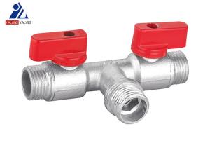 Quality CW617N Pure PTFE 3 Way Tee Valve wholesale