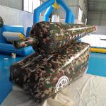 0.9mm Inflatable Paintball Bunker Inflatable Cannon