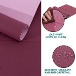 Lightweight Thermoplastic Elastomer Yoga Mat / Printed Pvc Free Yoga Mat