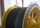 320KN Moveable Electric Rope Winch , Grooved Drum Winch For Wire Rope Retraction