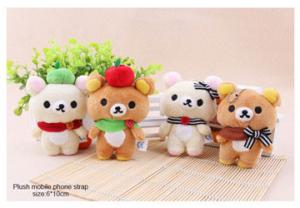 Quality Plush Rilakkuma Mobile Phone Strap wholesale