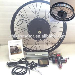 Quality Factory price DIY 48v 1500w fat tire electric bike kit made in china wholesale