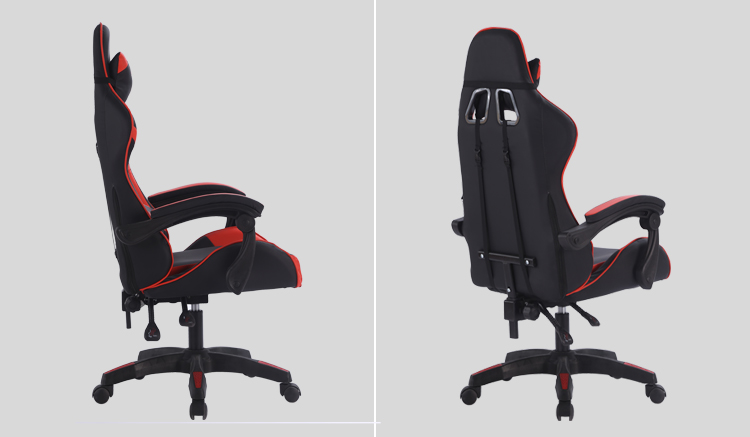 Synthetic Leather Racing Computer Chair 2cm Sponge Racing Desk Chair