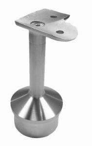 Quality Inox 90 Degree Corner Pipe Support for Stainless Steel Balcony Railing wholesale
