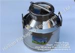 15 Liter Double Walled Stainless Steel Milk Bucket High Strength For Beverage /