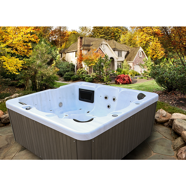American Acrylic Outdoor Massage Jacuzzi Hot Tub For 6 Persons