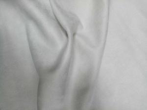 Quality Milk white single-sided suede 295gsm wholesale