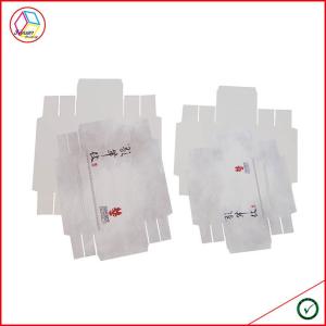 Quality Ivory Lamination Cardboard Perfume Packaging Boxes Cubic Shape wholesale