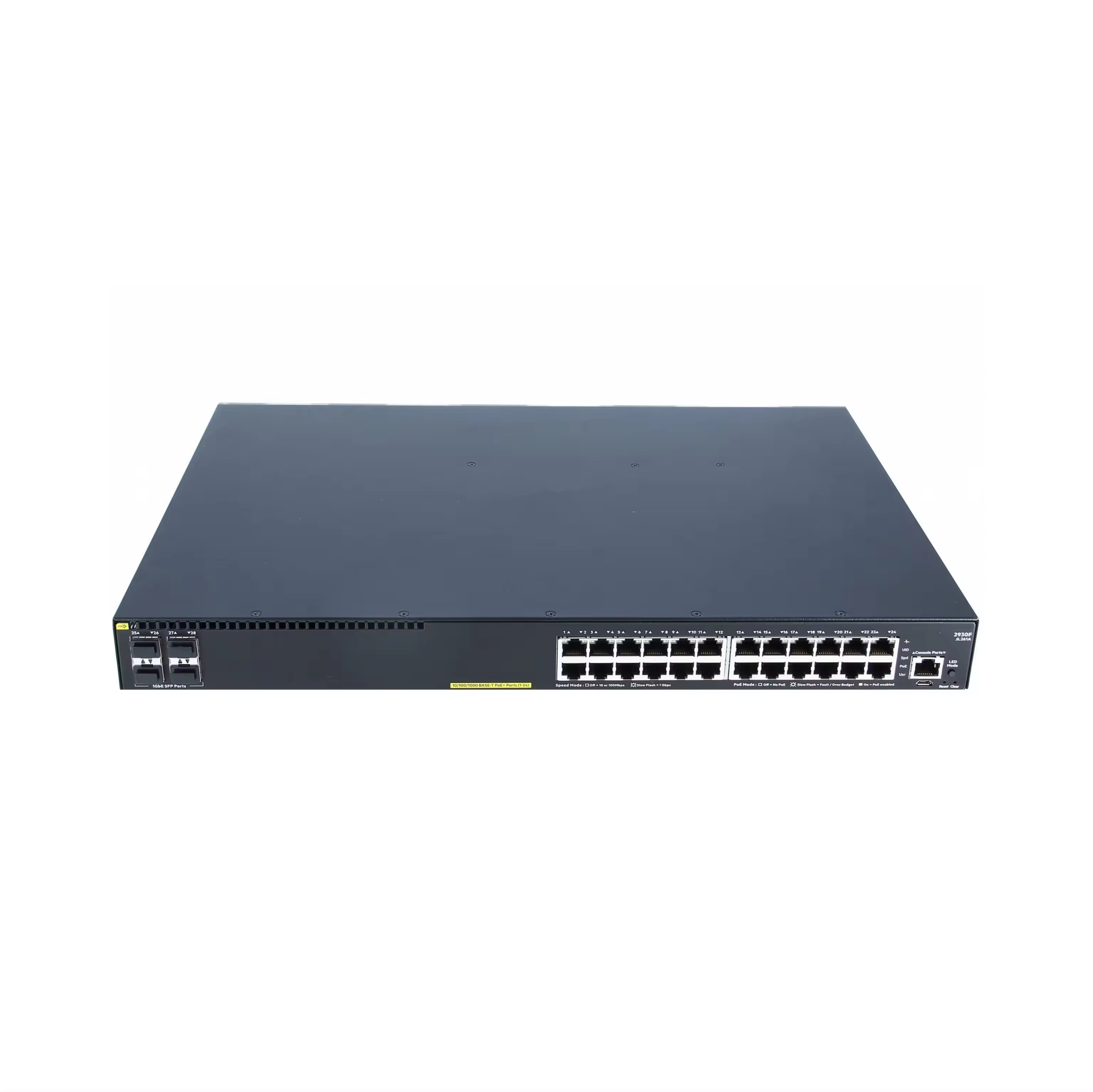 Switch Capacity Customized 2930F Series 24 Port POE Managed JL255A Network Ethernet Switch for Seamless Connectivity