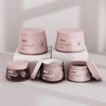 Matte Plastic Cream Jar 150ml 250ml 350ml 500ml Empty Cream Containers