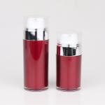 30g 50g Acrylic Straight Cosmetic Cream Jars Double Layer