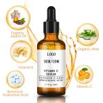 OEM Vitamin C Brightening Serum With Hyaluronic Acid Filling Fine Lines &
