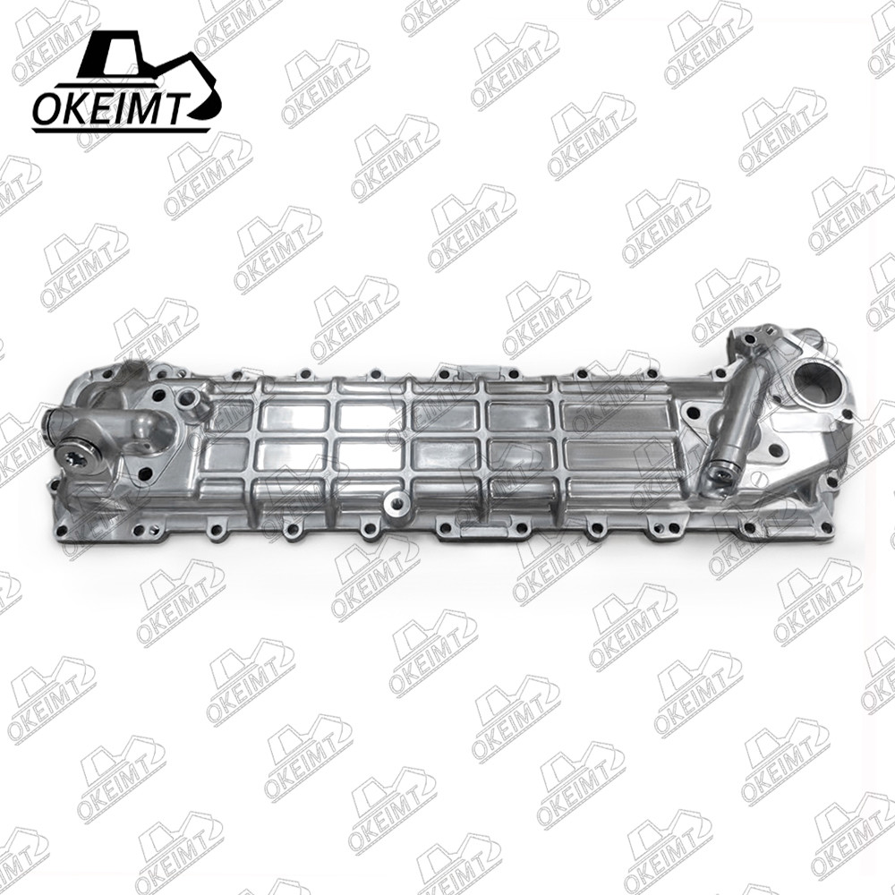 Diesel Engine Radiator Side Oil Cooler Cover For 6HH1 Isuzu Engine