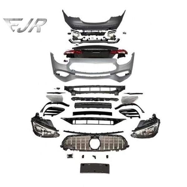 For Mercedes Benz E Class W213 E63 Amg Body Kit Headlights Taillights Bumpers