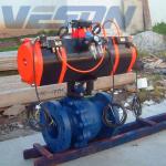 Single Acting Pneumatic Actuator , 3 Position Pneumatic Rotary Actuator 0° 90° &