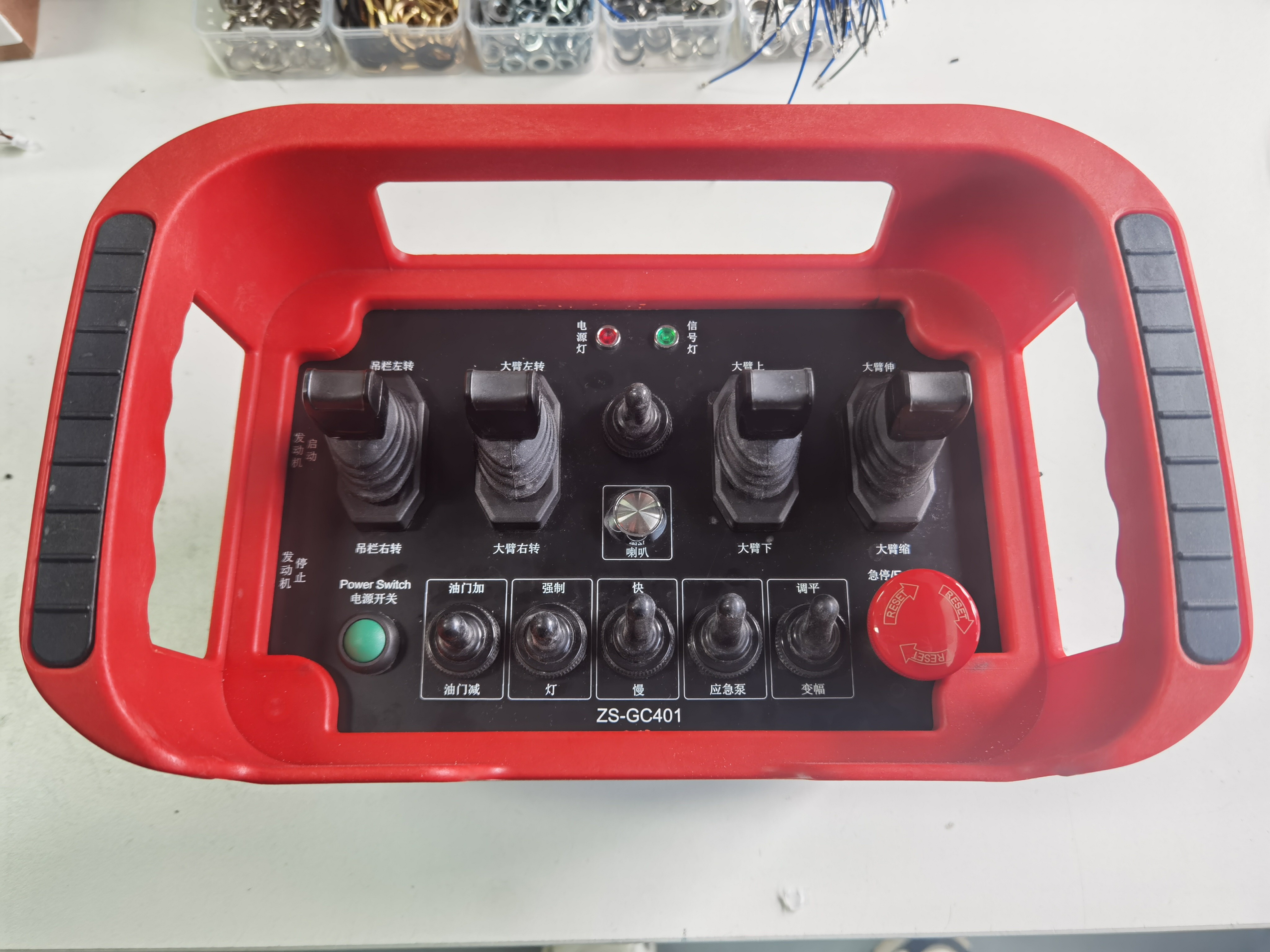 Box Style IP65 Wireless Remote Control Industrial 1.5km Distance