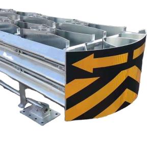 Quality Roadway Safety Barrier Galvanized And Powder Coated Guardrails For Highways wholesale