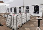 White 60m Elegant Clear Roof Wedding Event Tents