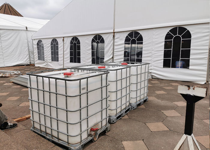 White 60m Elegant Clear Roof Wedding Event Tents