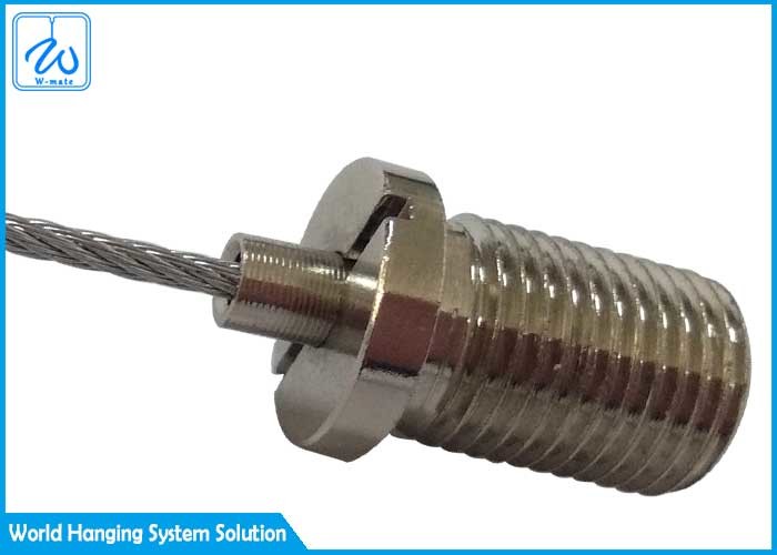 Brass Aircraft And Suspension Kit Cable Gripper For Lighting