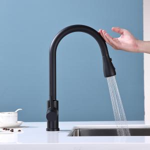 Quality 35mm Cartridge SUS304 Spout Automatic Touch Water Faucet wholesale