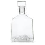 500ml Clear Glass Whiskey Decanter Dispenser for Liquor Hot Stamping Surface