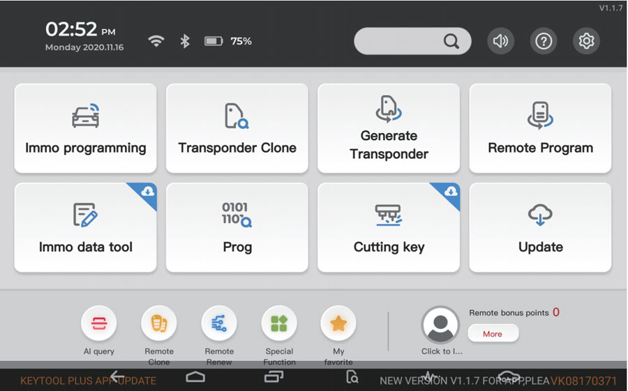XHORSE VVDI KEY TOOL PLUS coverage 
