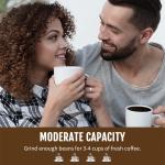 Small Portable Stainless Steel Coffee Bean Grinder 304 Uniform And Rapid