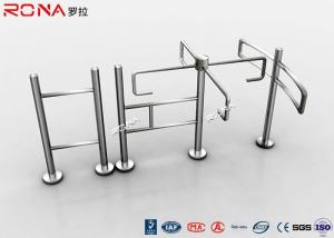 Quality RFID Half Height Automatic Systems Turnstiles Electronic Mechanism 30 Persons / Minute wholesale
