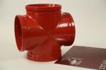 1/2 Inch 4 Way Metal Pipe Connector Corrosion Resistant CNAS