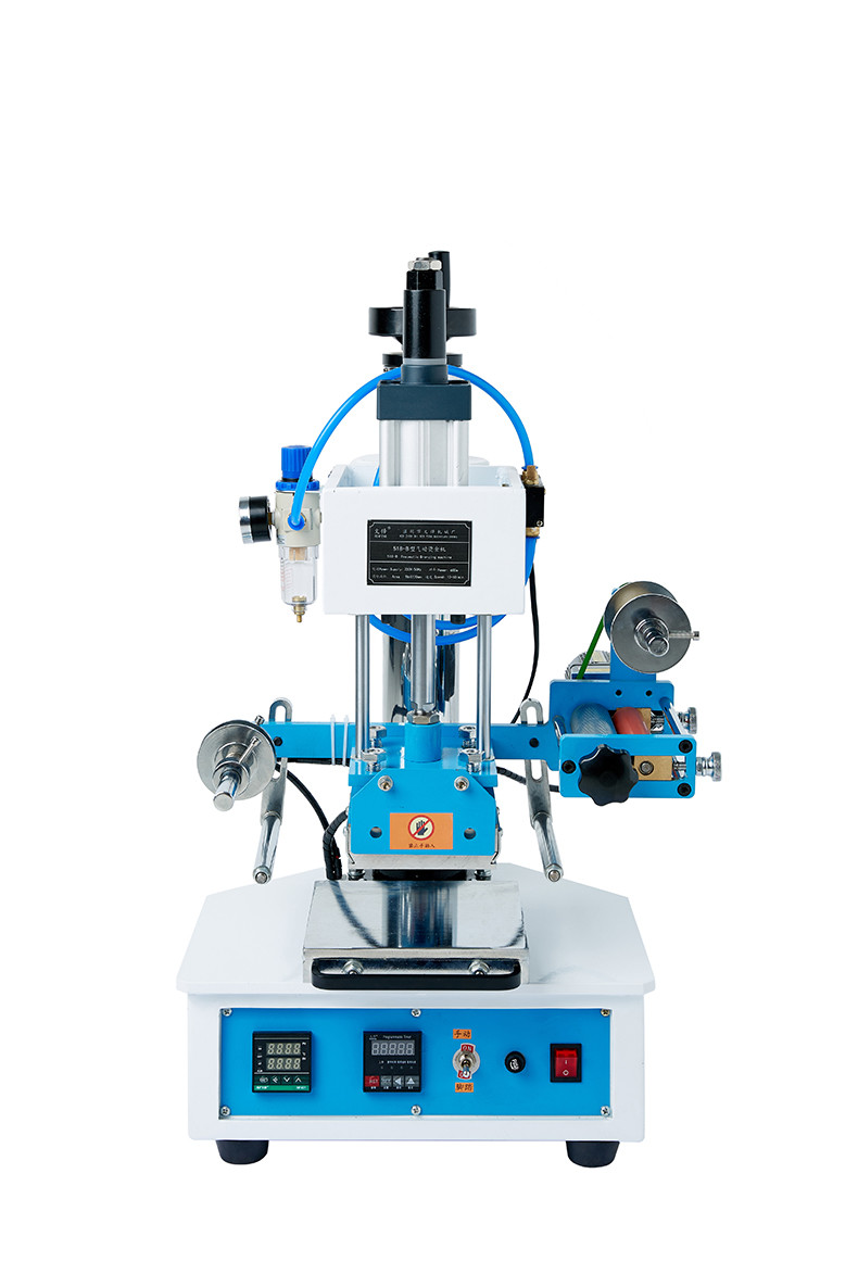 400 degree Plastic Hot Stamping Machine 180x180mm worktable size