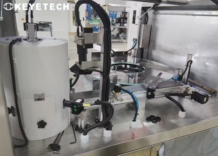 6 Cameras HeliCap Inspection System Quality Detection Machine For Pharmaceutical Industry
