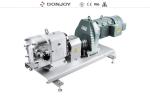 SS316L stainless steel TUL-20 rotary lobe pump for regulating syrup candy