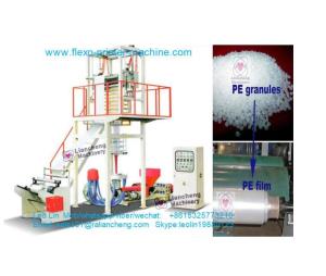 Quality extrusion blowing machine plastic film extruder blown film extrusion machine line PP multilayer ABA wholesale