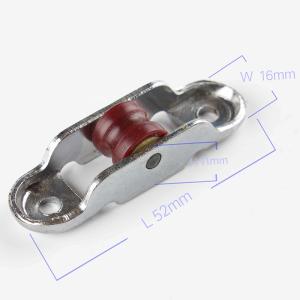 Quality Stainless Steel/Iron 16mm Width Single Wheel Sliding Window Pulley Wheel for OEM Logo wholesale